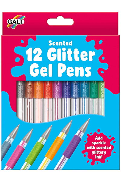 Galt Set of 12 gel pens with glitter