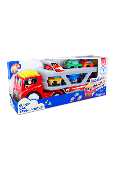 Little Learner Jucarie interactiva - Camion cu platforma auto