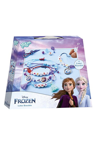 Totum Set bratari cu litere - Frozen