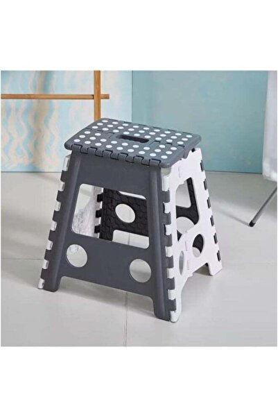 Generic 16-Inch Folding Step Stool Non Slip Portable Stool for Kids & Adults