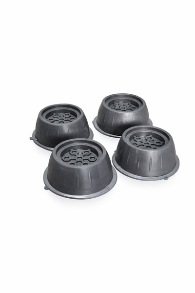 PAYTON Titreşim Önleyici Makine Ayağı 4 Adet Kaymaz Beyaz Eşya Altlığı | Çama...