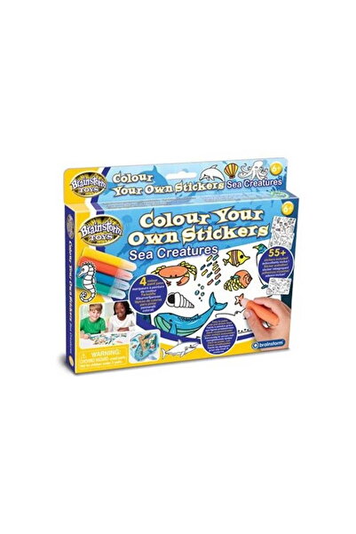 Brainstorm Coloreaza abtibilduri - Lumvea acvatica