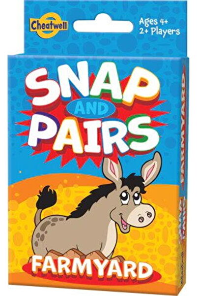 Cheatwell Joc de carti 2 in 1 - Ferma vesela