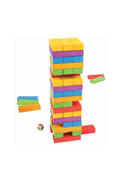 BIGJIGS Toys Joc de indemanare -Turnuletul instabil