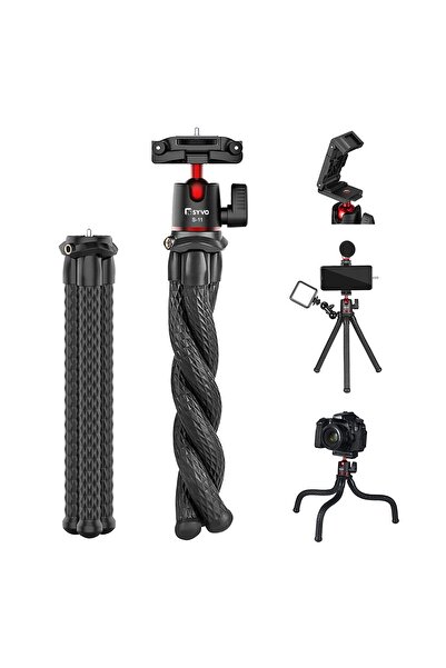 xenomo Xenomo® FLEXI PRO photo tripod, adjustable, 360° rotation, for phone, ...