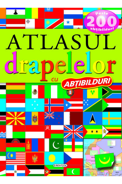 GIRASOL Atlasul drapelelor cu abtibilduri
