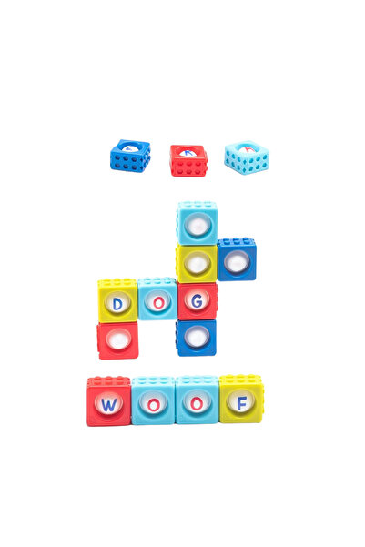 Educational Insights Παιχνίδι BubbleBrix - Αλφάβητο