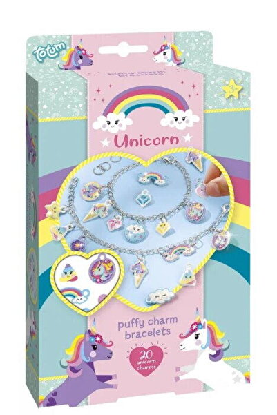 Totum Set bratari cu pandantive - Unicorni
