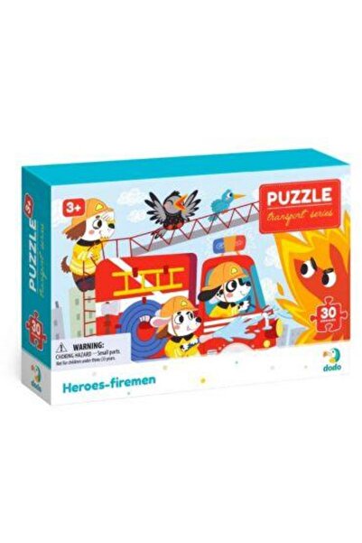 Dodo Puzzle - Firefighter Heroes (30 pieces)