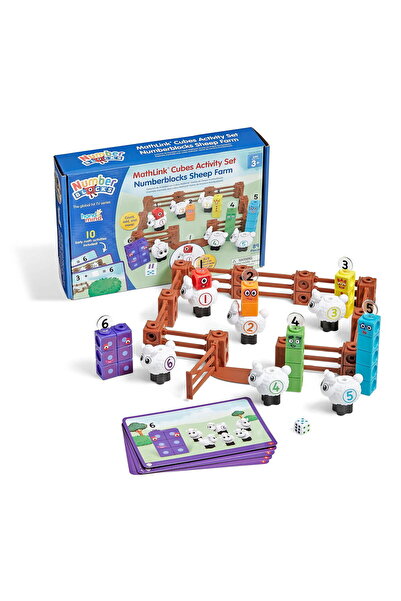 Hand2Mind MathLink®Cubes Numberblocks - Ferma oitelor