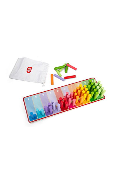 BIGJIGS Toys Wooden counting sticks set - Rainbow