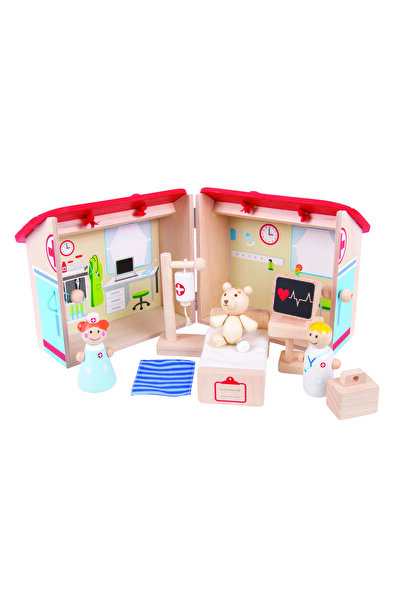 BIGJIGS Toys Мини ветеринарна болница