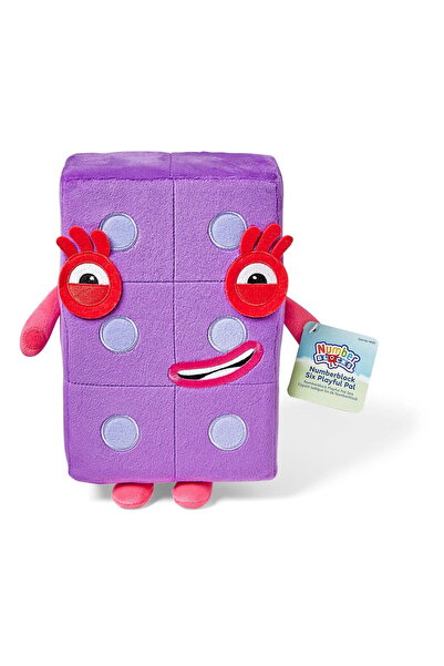 Hand2Mind Numberblocks plush mascot - Six