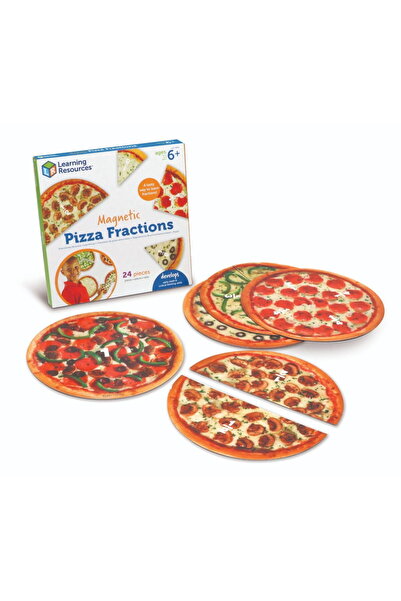 Learning Resources Fractions pizza with magnets