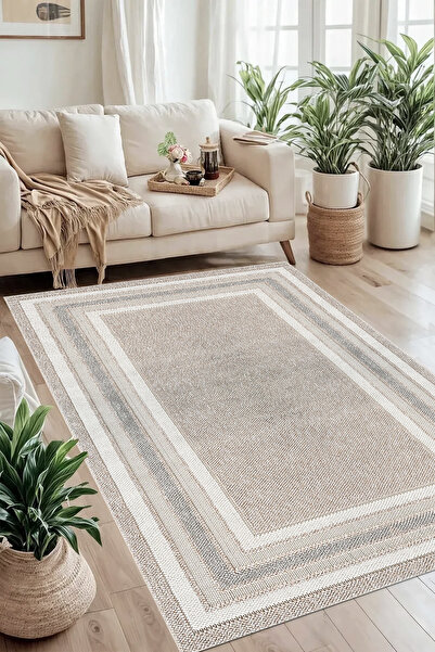 LTS HOME DİJİTAL BASKILI Kaymaz Taban Yıkanabilir Salon Mutfak Koridor Ofis H...