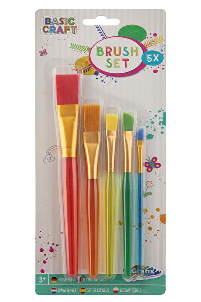 GRAFİX Set of 5 painting brushes