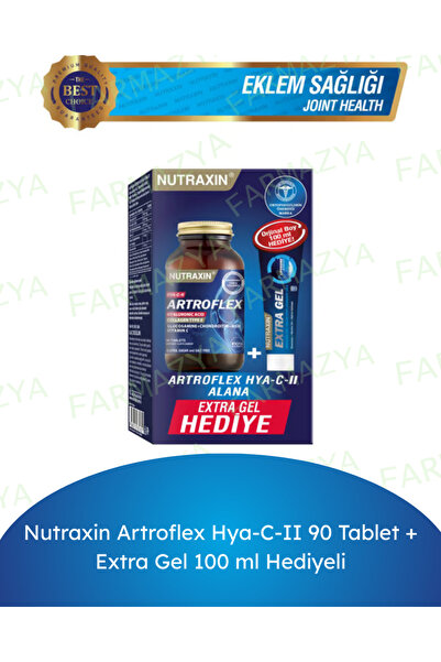 Nutraxin Artroflex - Hya C-ıı Glukozamin 90 Tablet Artroflex Jel