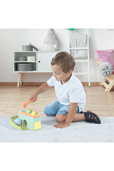 Dolu Jucarie dexteritate - Cursa bilutelor - Pastel