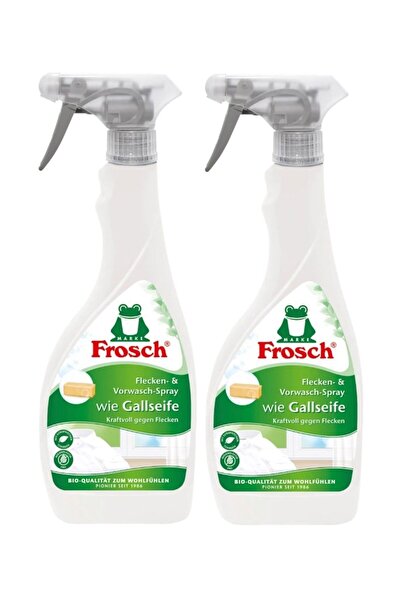 Frosch Safra Sabunu Etkili Leke Çıkarıcı & Ön Yıkama Spreyi 500 ml x 2 Adet, ...