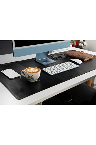 Mavera Leather Hakiki Deri Masa Matı – Su Geçirmez, Kaymaz, Premium Ofis & Ça...