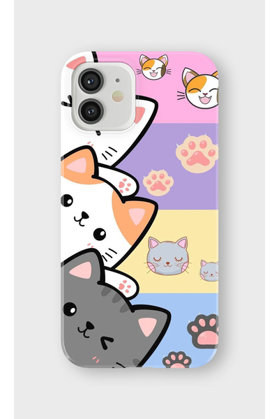 lelia حافظة هاتف شفافة مطبوعة متوافقة مع هاتف iPhone 12 Mini |   المجموعة: قص...