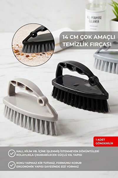 ELDİPA Multi-Purpose Ergonomic Handheld Cleaning Brush - Carpet, Rug, and Sof...