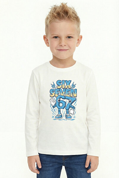 par lingerie pl Μακρυμάνικο μπλουζάκι για αγόρια με στάμπα B5