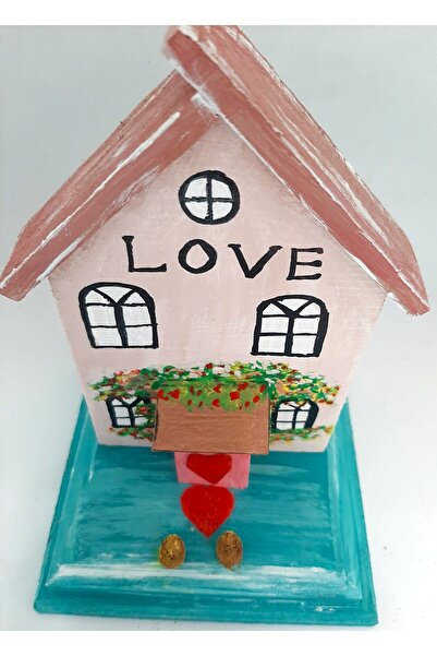 ELSA LOVE Ev – Sevgililer Günü’ne Özel Ahşap Dekoratif Obje