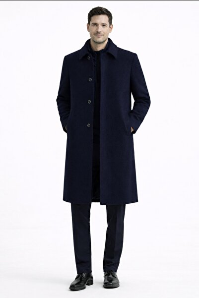 GÜLHAN AYDINLI JAN CARDİN UZUN YÜN PALTO KABAN