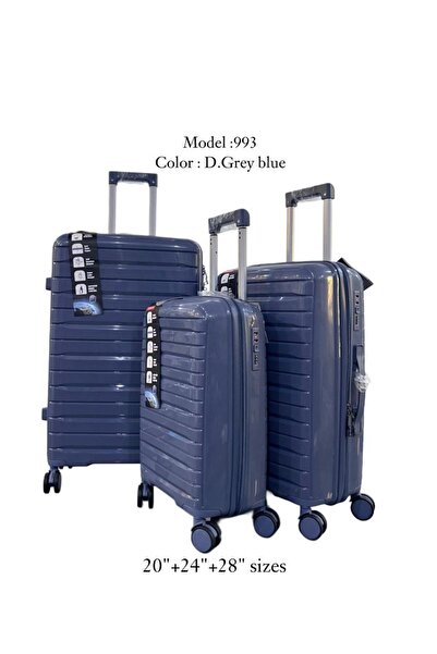 ELEGANT G Luggage Travel Suitcase Trolley Bag – Set of 3 pcs – With Spinner W...
