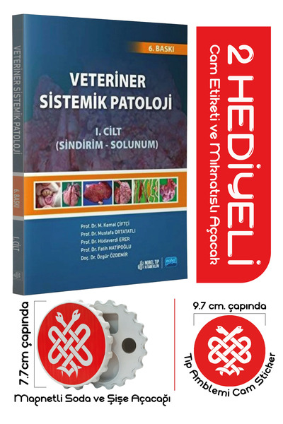 Nobel Tıp Kitabevleri Veteriner Sistemik Patoloji Cilt: 1 (Sindirim-Solunum) ...