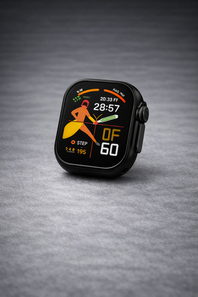 Generic KW52 Ultra 3 Smartwatch with Earbuds 2in1 Bluetooth Call Fitness Trac...