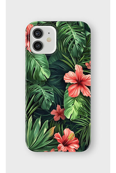 lelia حافظة هاتف شفافة مطبوعة متوافقة مع iPhone 12 |   مجموعة فلورالوكس بوتانيكا