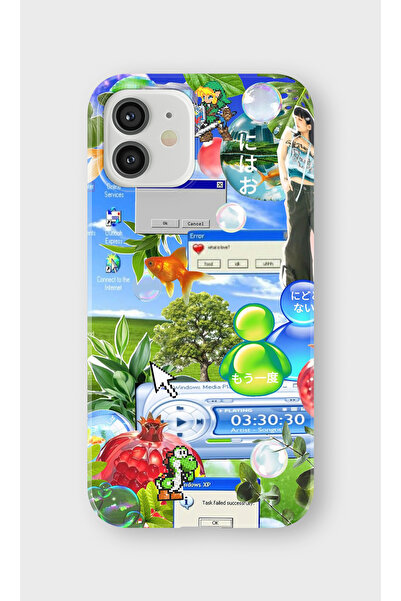 lelia حافظة هاتف شفافة مطبوعة متوافقة مع هاتف iPhone 12 Mini |   مجموعة AeroG...