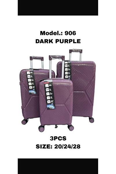 ELEGANT G Luggage Travel Suitcase Trolley Bag – Set of 3 pcs – With Spinner W...