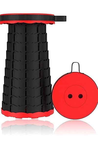 Generic Telescopic Folding Stool: Portable Chair for Camping & Fishing