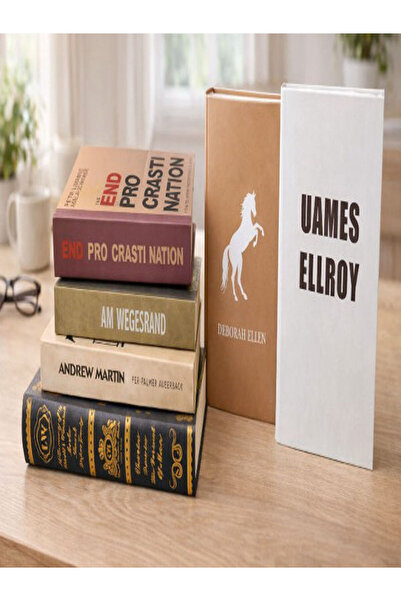 unbranded DECORATIVE BOOKS FOR HALL, LIVING ROOM, OFFICES SET OF 6 PCS