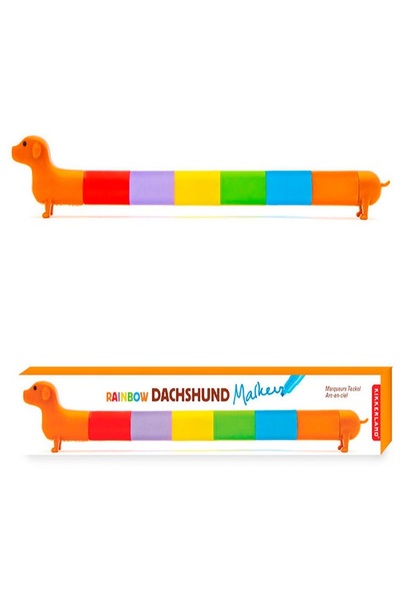 Kikkerland Gökkuşağı Renkli Hıghlıghter Kalemleri,