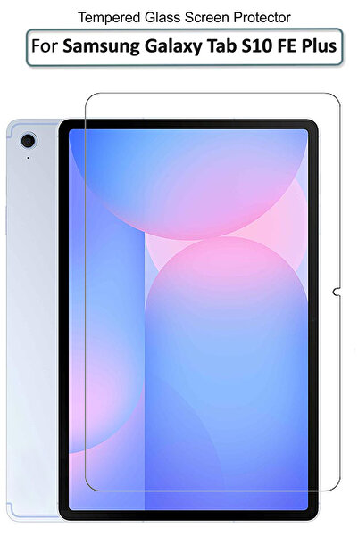 Generic Samsung Galaxy Tab S10 FE Plus - 13.1 inches - Premium Tempered Glass...