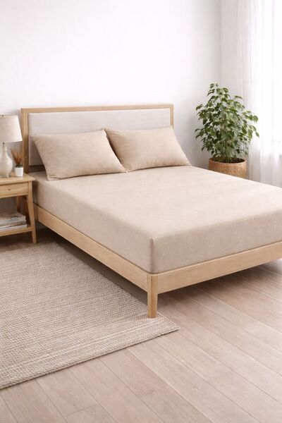 CARYUM Solid Color Patterned Elastic Sheet