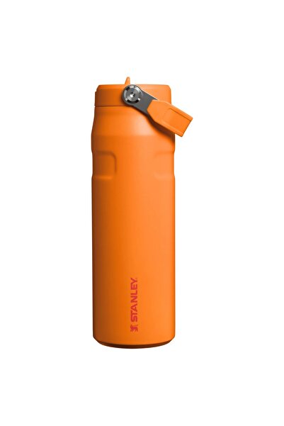 Stanley زجاجة آيس فلو مع قشة قابلة للطي 2.0 سعة 0.7 لتر - (24 أونصة) لون ذهبي...