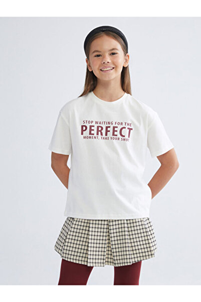 LC Waikiki Блестяща селекция на Shining Store Тениска за момичета без яка