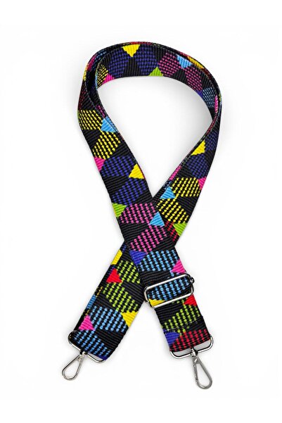 MOJO Polyester Column Adjustable Bag Handle Phone Strap Ethnic Pattern 125cm