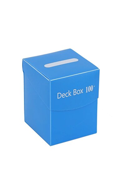 Choice3 Blue 1 Box Game Trading Card Box, Solid Color Card Box, Card Holder S...