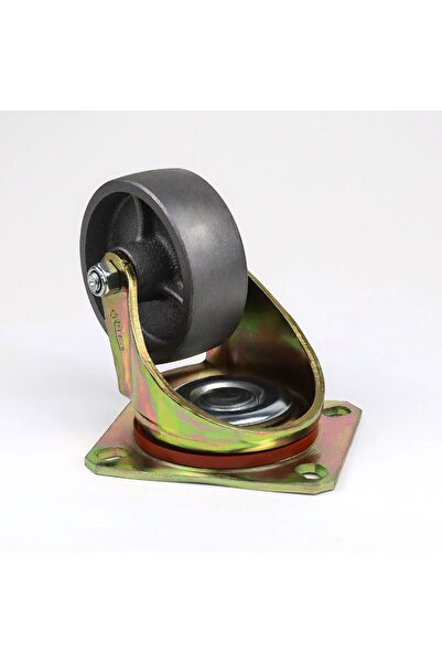 FIRINCIDEPOM 100 mm Ağır Tip Döküm Teker - 35 mm Genişlik (Yüksek Isıya Dayan...