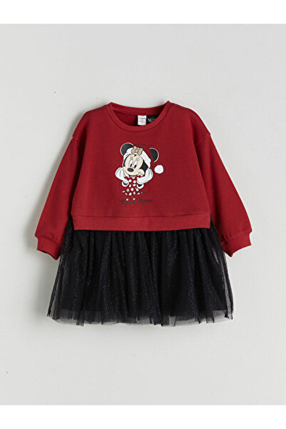 LC Waikiki Çelebi Store'dan Kaliteli Parçalar Mickey Mouse Lisanslı Kız Çocuk...