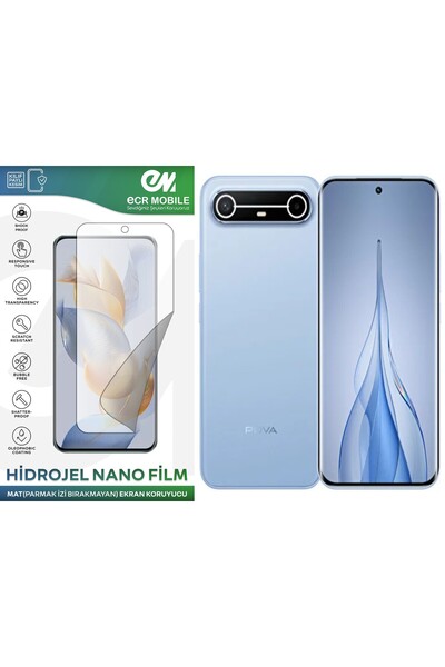 Ecr Mobile Ecrmobile Tecno Pova Slim 5G Uyumlu Mat Hidrojel Nano Film Ekran K...