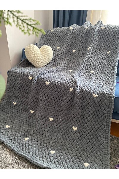 ÖRGÜCÜ DESİGN Puffy Single Blanket (130X190Cm) Made to the Desired Size