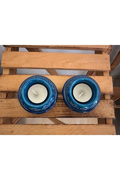 Tasarım Yuvarlak seramik mumluk