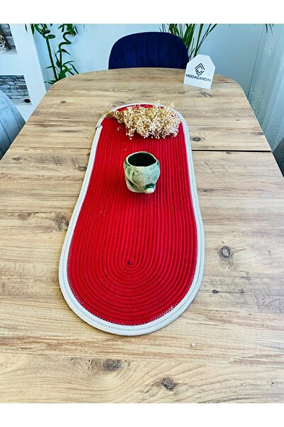 bestbeler Jute, Wicker, Decorative Tablecloth, Runner 35X100 Cm, American Ser...